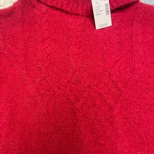 Women’s brand-new red sweater